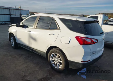 2020 Chevrolet Equinox Fwd Ls из США, поврежденный, VIN 3GNAXHEV2LS503004